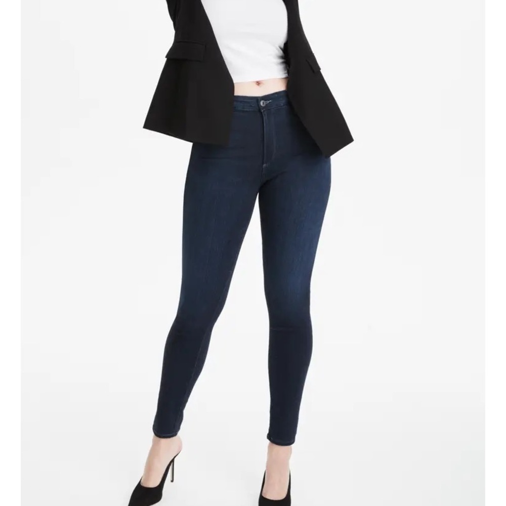 AG JEANS FARRAH HIGH WAIST SKINNY JEANS